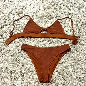 Brown bathing suit